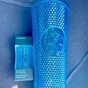 Starbucks 2023 summer tumbler and key chain